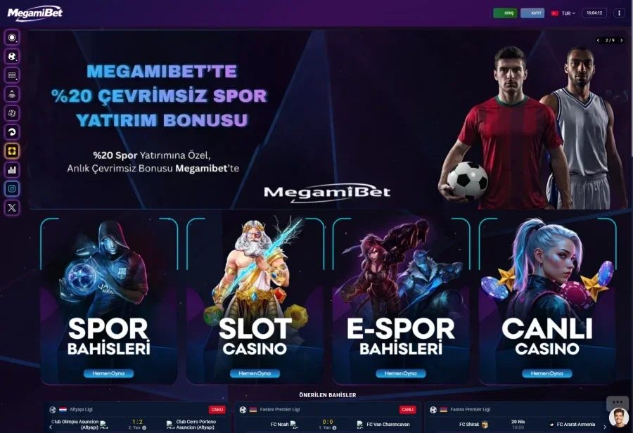 Megamibet ekran görüntüsü